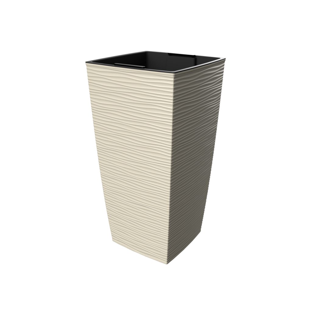 Saksija AURORA 220x220x460 – Bež