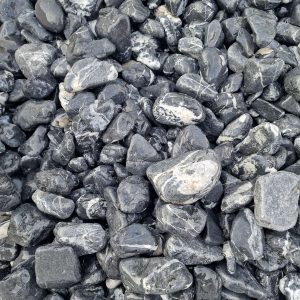 Dekorativni kamen Oblutak CRNI 3-5cm 25kg