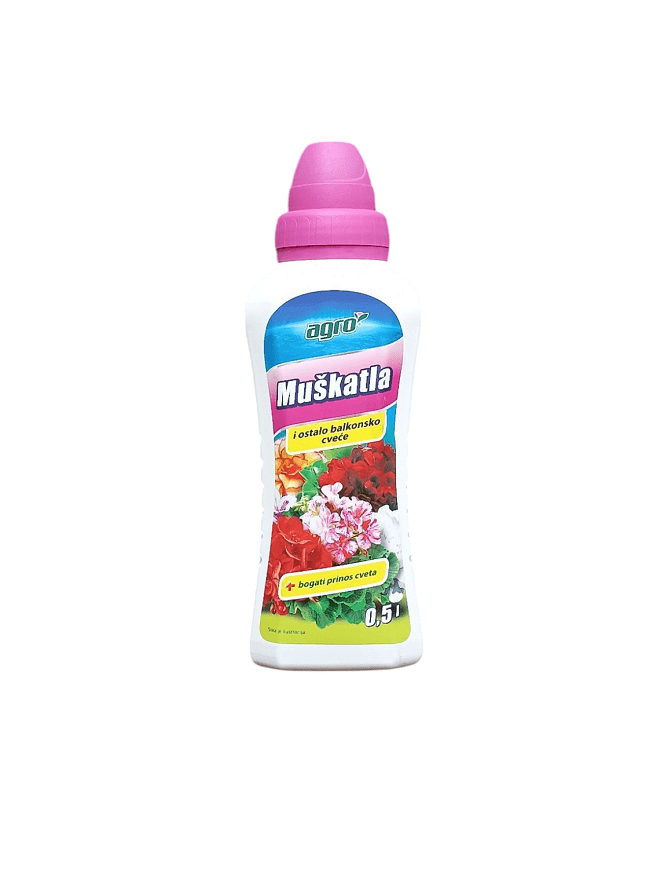 Tečna prihrana za muškatle 0,5 L